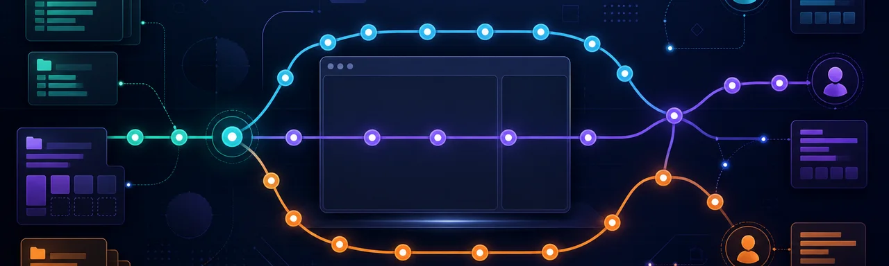 Como o Git organiza alterações, permite voltar no tempo e facilita a colaboração em projetos do dia a dia. /2023/07/08/git/featured-image-preview.webp
