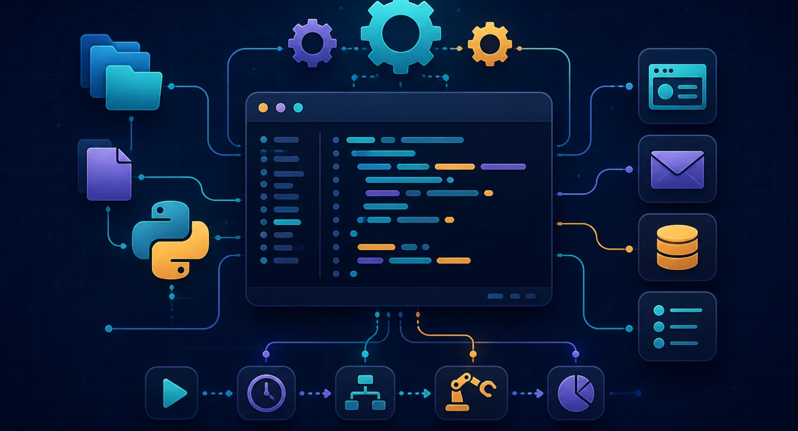 Por que uso Python para automatizar tarefas, integrar ferramentas e transformar ideias em soluções práticas. /2023/10/22/python/featured-image.webp