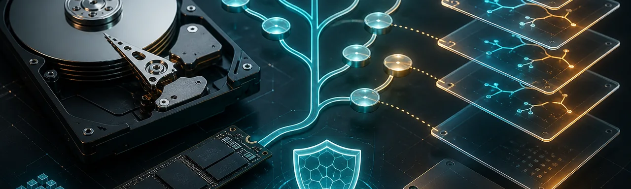 Como o Btrfs combina cópia sob escrita, subvolumes, snapshots, checksums e ferramentas de manutenção para proteger e organizar os dados. /2024/03/17/btrfs/featured-image-preview.webp