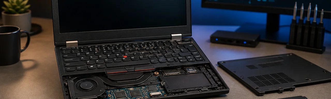 Por que a construção robusta, o teclado, a manutenção e a possibilidade de atualizar componentes tornam o ThinkPad um notebook durável para trabalhar. /2024/07/06/thinkpad/featured-image-preview.webp