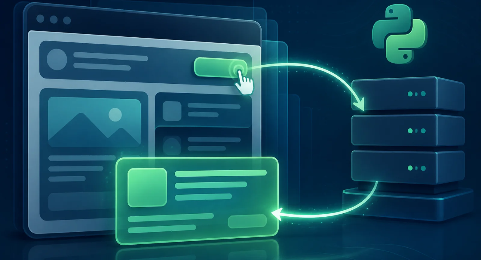 Como o HTMX deixa mais simples adicionar interações Ajax a projetos Django usando atributos HTML e respostas parciais. /2024/09/19/htmx/featured-image.webp